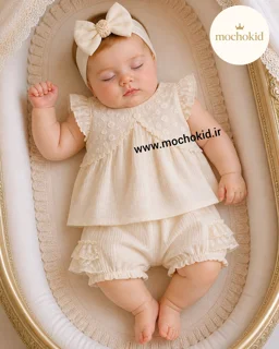 تاپ و شلوارک مجلسی زیبای ترک 🇹🇷 کد ۲۵۱۱۱