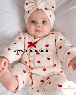 سرهمی و کلاه قلبی زیبای ترک 🇹🇷 کد ۲۲۱۴۶